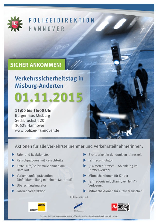 POL-H: Verkehrssicherheitstag in Misburg-Anderten