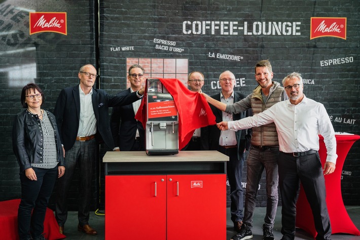 Melitta Professional enthüllt die 11.111te Maschine in Minden