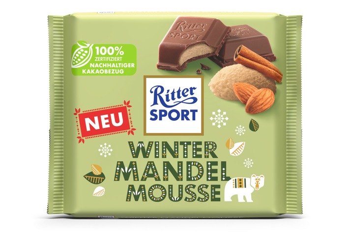 Ritter Sport Winteredition 2024 mit neuer Sorte