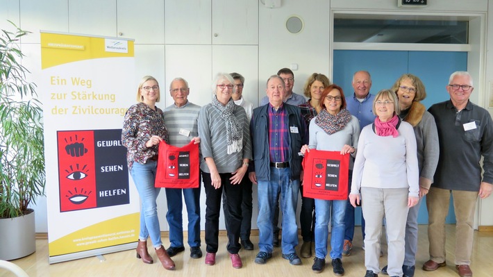 POL-WE: Helfen kann man lernen - Workshop Gewalt-Sehen-Helfen