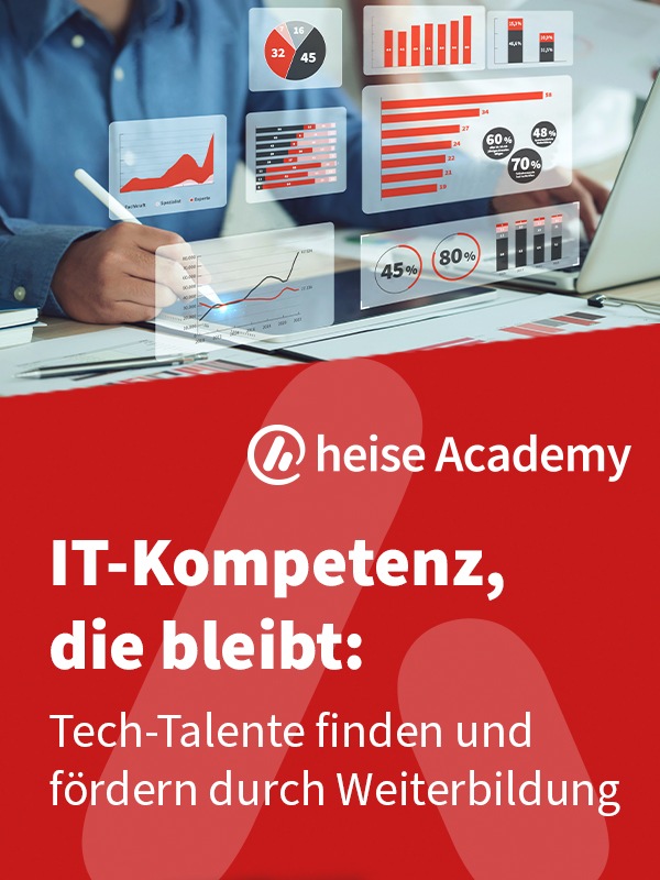 Tech-Talente finden und fördern durch Qualifizierung / heise Academy und c