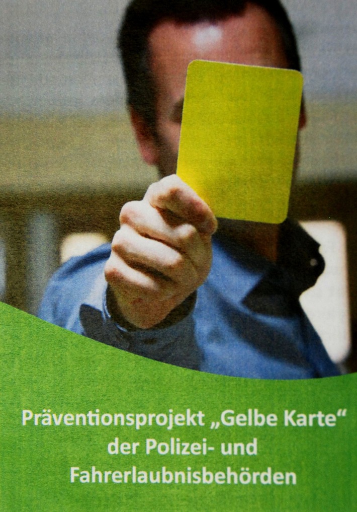 POL-PPTR: Polizeipräsidium Trier stellt Präventionsprojekt &quot;Gelbe Karte&quot; vor