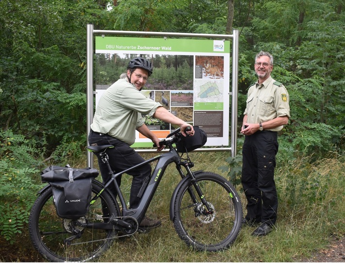 Mit dem E-Mountainbike durchs Forstrevier