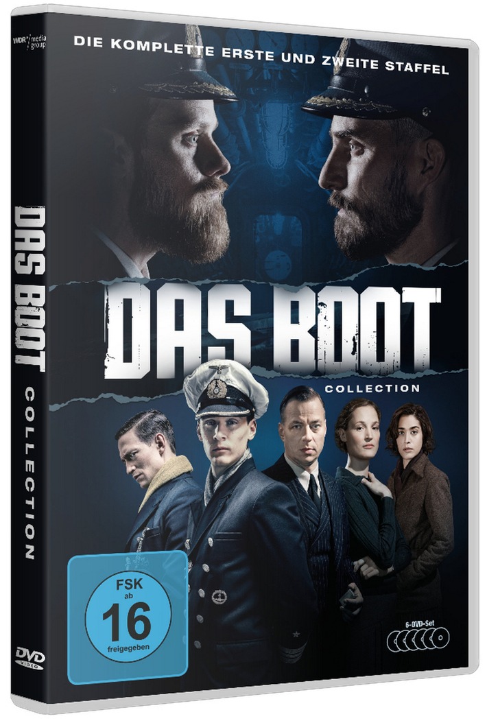 Das Boot Collection Staffel 1+2 ab 1. April erstmals als DVD und Blu-ray Komplettbox