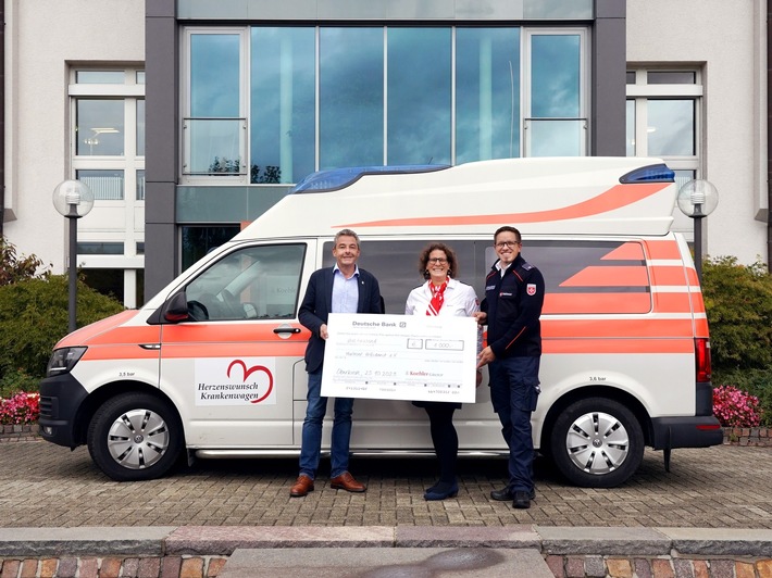 Koehler-Gruppe unterstützt Malteser Herzenswunsch-Krankenwagen
