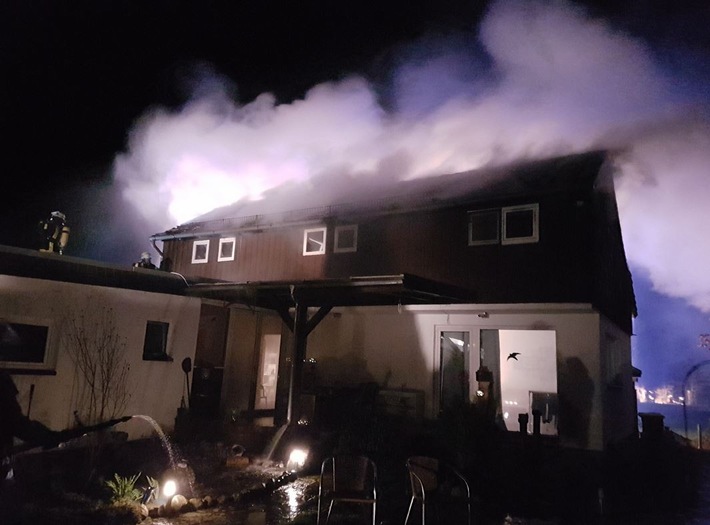 POL-CE: Eldingen - Brand eines Einfamilienhauses