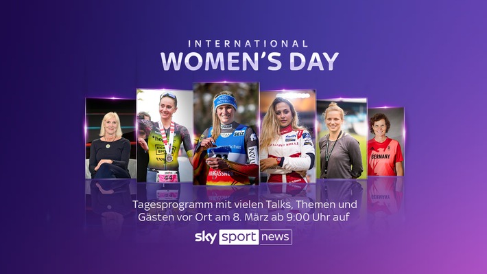 Sky feiert am 8. März International Women&#039;s Day auf Sky Sport News