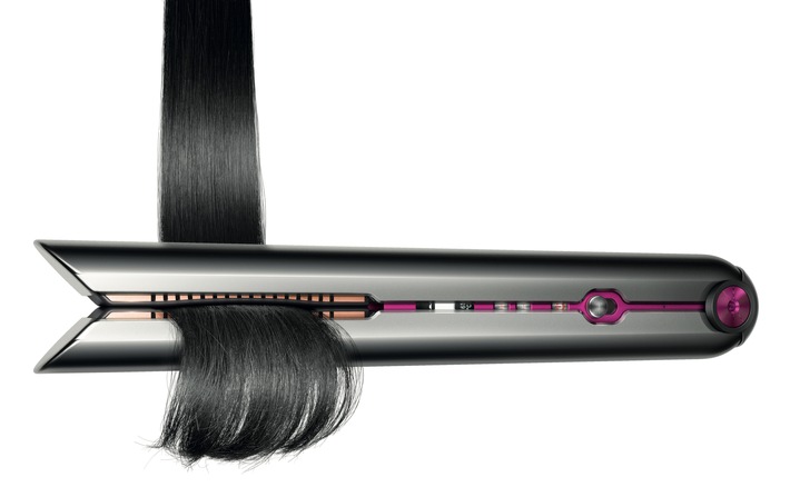 Der neue Dyson Corrale: Der einzige Haarglätter mit biegsamen Heizplatten - Verbessertes Stylen - 50 Prozent weniger Haarschäden(1) - Mit und ohne Kabel verwendbar (FOTO)