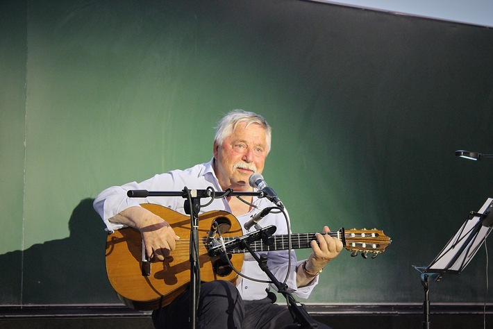 Konzert von Wolf Biermann an der Universität in Koblenz fand großen Anklang