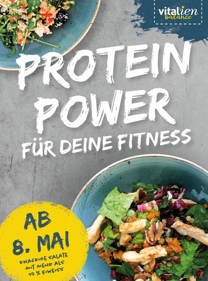 Neue Protein-Salate bei der Compass Group