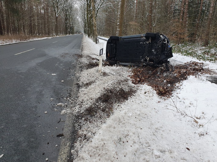 POL-ROW: Unfallflucht auf der B 71: Zeugen gesucht