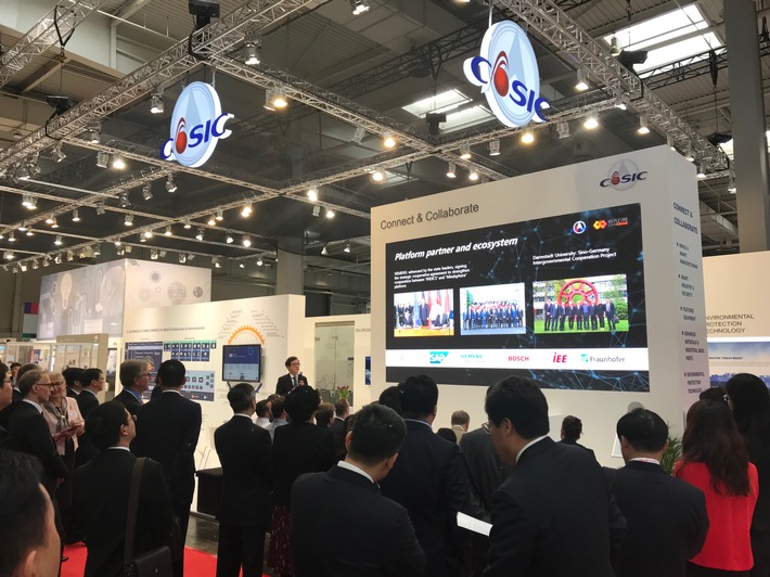 China Aerospace Science & Industry Corporation hat an der Industrie Messe Hannover 2018 teilgenommen / Führende chinesische Produkte auf der Weltbühne
