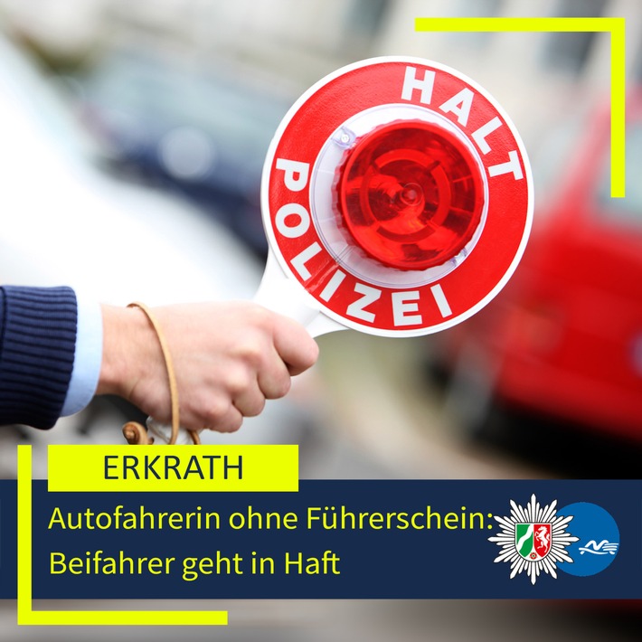 POL-ME: Wiederholt am Steuer trotz Fahrverbot: Polizist stoppt 52-jährige Erkratherin - 2603063