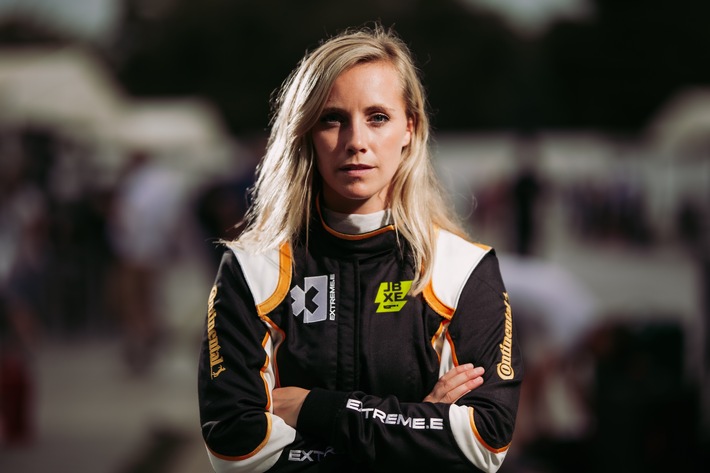 Continental-Testpilotin Mikaela Ahlin-Kottulinsky startet in der neuen Extreme-E-Rennserie