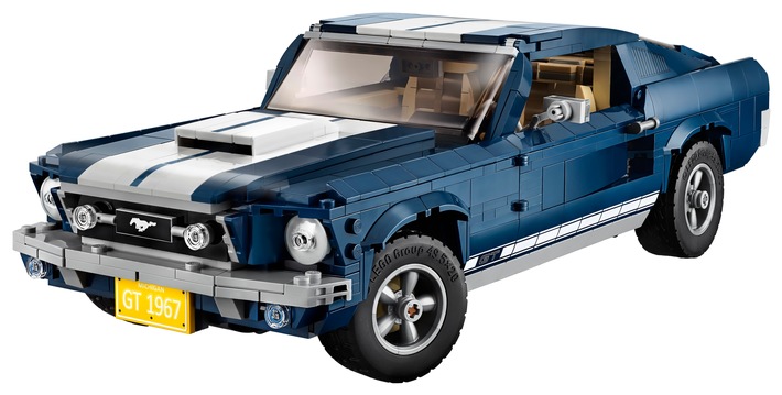 1967er Ford Mustang jetzt auch als LEGO®-Bausatz verfügbar