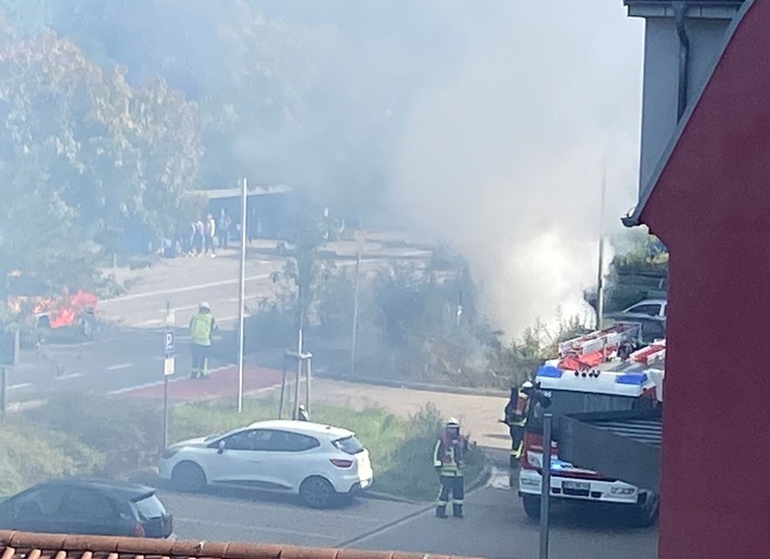 POL-PDLD: Wörth am Rhein; PKW Brand nach technischem Defekt