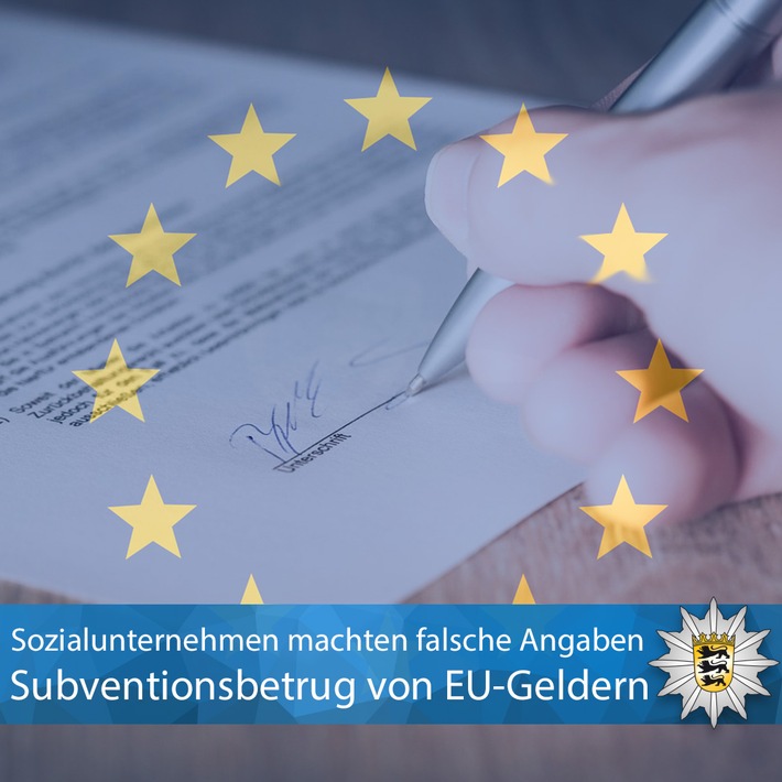 LKA-BW: Gemeinsame Pressemitteilung der Europäischen Staatsanwaltschaft und des Landeskriminalamts Baden-Württemberg - Durchsuchungen im Rahmen einer EUStA-Ermittlung zu Beschäftigungsfonds