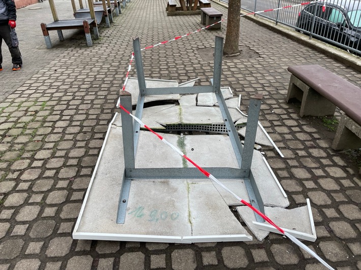 POL-PILEK: Ungebetene Gäste auf dem Schulhof