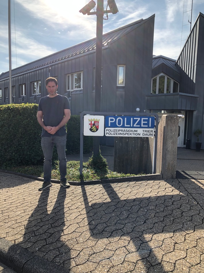 POL-PDWIL: Pressebericht in eigener Sache, neuer Jugendsachbearbeiter auf der Polizeiinspektion Daun