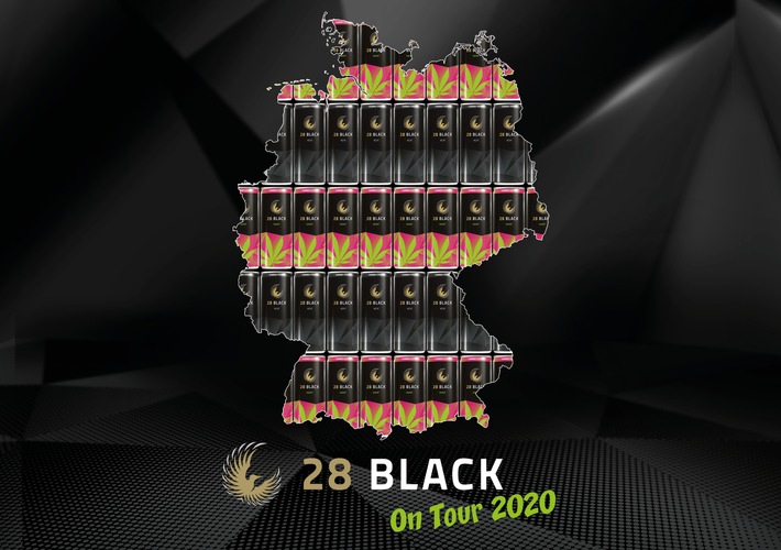 28 BLACK erhöht Marken-Awareness / Energy Drink 28 BLACK auf Roadshow durch die Republik (FOTO)