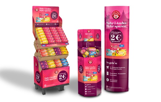 Pressemitteilung: „Mehr Länder. Mehr sparen.“: TEEKANNE startet mit neuer Ländertee-Promotion in die Herbstsaison