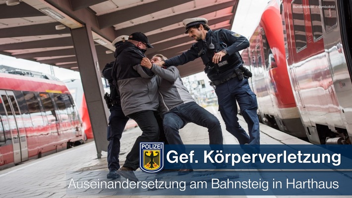 Bundespolizeidirektion München: Gefährliche Körperverletzung an Neujahr -
Auseinandersetzung mehrerer Personen in der Silvesternacht