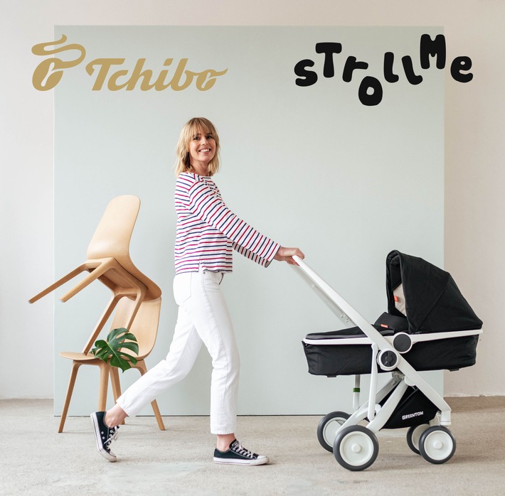 Kinderwagen und Kinderfahrräder im flexiblen und nachhaltigen StrollMe Abo bei Tchibo