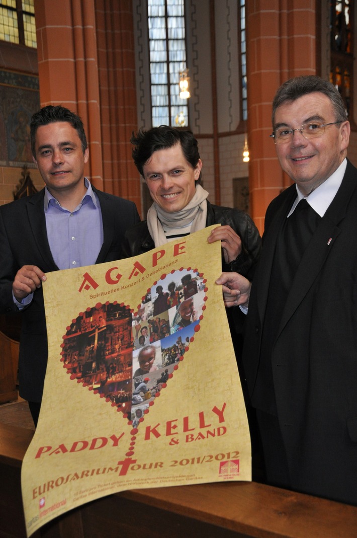 Agape: Paddy Kelly auf Charity-Tour - Bundesweite Konzerte in Kirchen unterstützen Hilfsprojekte in Äthiopien - Tourstart in Düsseldorf (BILD)