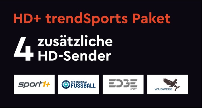 trendSports startet bei HD+