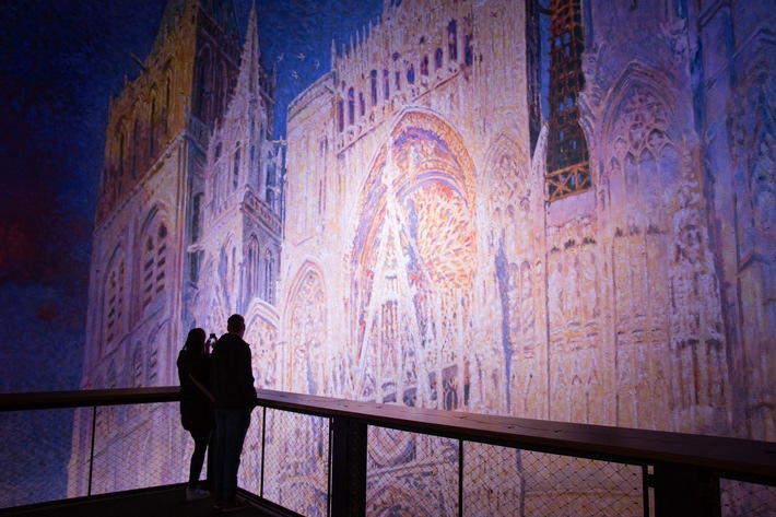 New 360° Panorama “The Cathedral of Monet” at the Panometer Leipzig