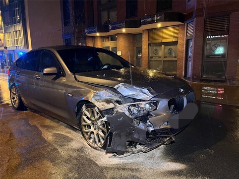 POL-ME: Zusammenstoß beim Wenden: eine Person leicht verletzt - 2601105