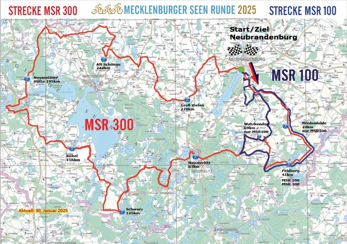 POL-NB: Hinweise der Polizei zur Radveranstaltung MSR