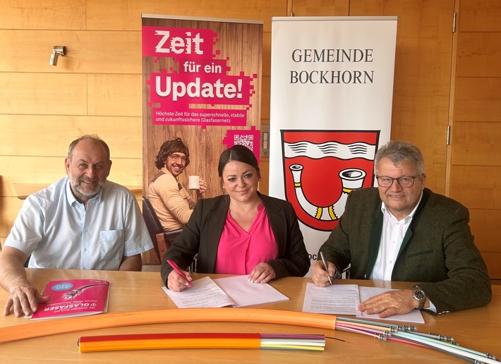 Glasfaser für Bockhorn: Vertragsunterzeichnung schon im April