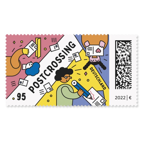 PM: Briefmarke würdigt internationale Postkarten-Plattform „Postcrossing“