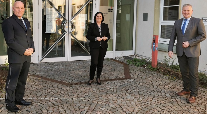 POL-SO: Kreis Soest - Konstituierende Sitzung des neuen Polizeibeirates - Landrätin begrüßt den neuen Vorsitzenden