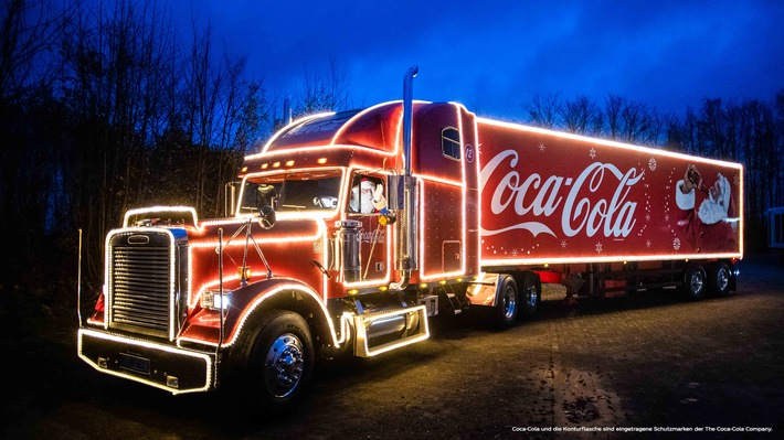 Presseinformation: Die Coca-Cola Weihnachtstrucks kommen nach Erding