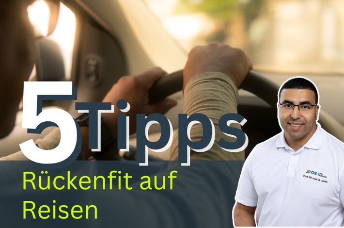 Rückenfit auf Urlaubsreisen: 5 Tipps für entspannteres Sitzen unterwegs