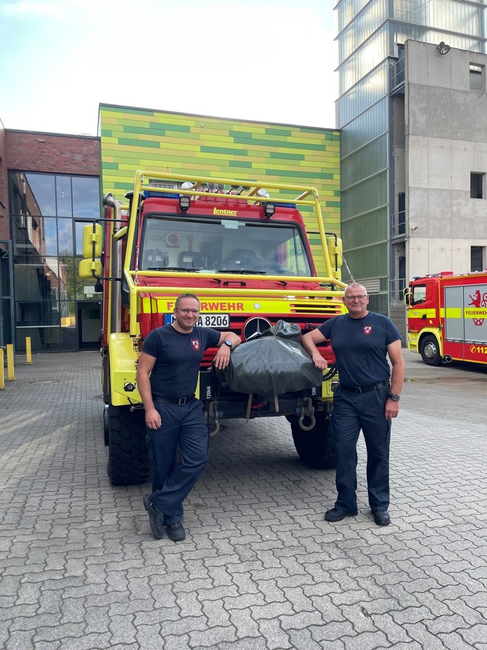 FW Ratingen: Einsatz in Spanien erfolgreich beendet