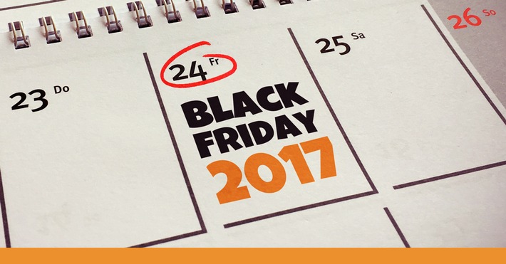 Mehr als 2,2 Millionen User informieren sich auf Black Friday.de über den Black Friday 2017 und die Angebote der Händler!