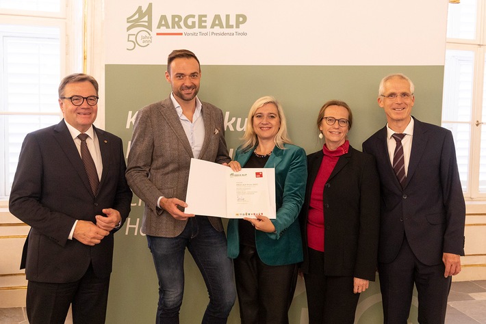 Alpenländer-Verbund vergibt Klimaschutzpreis an „EMMI-MOBIL“ - Auszeichnung heute bei Regierungschefkonferenz der ARGE ALP in Innsbruck