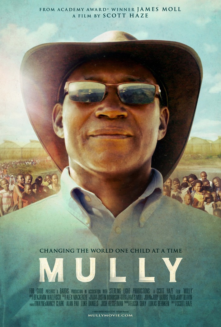 Award-Winning Dokudrama MULLY erzählt die wahre Geschichte eines Waisen, der das Leben von Tausenden Kindern rettet. Film poster - MULLY
(C) Bardis Productions / Weiterer Text über ots und www.presseportal.de/nr/151736 / Die Verwendung dieses Bildes ist für redaktionelle Zwecke honorarfrei. Veröffentlichung bitte unter Quellenangabe: mully-movie-poster-artwork.jpg