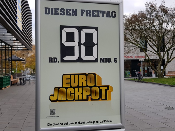 Trotz acht Millionären

Verlängerung beim 90-Millionen-Mega-Jackpot