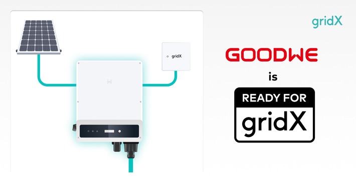 gridX verkündet GoodWe als zweiten "Ready for gridX"-Partner / Im Rahmen der The Smarter E Europe