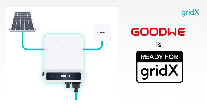 gridX verkündet GoodWe als zweiten &quot;Ready for gridX&quot;-Partner / Im Rahmen der The Smarter E Europe