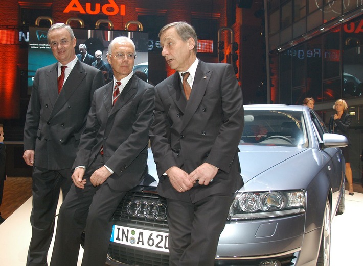 Drei Herren und ein Audi