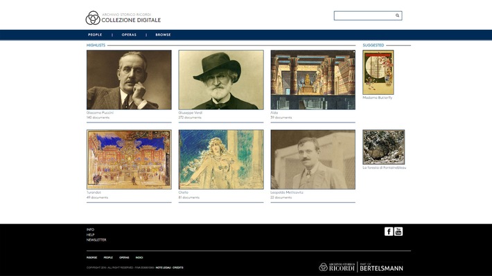 Archivio Ricordi macht italienische Operngeschichte digital erlebbar