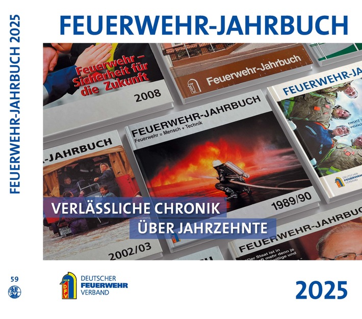 Feuerwehr-Jahrbuch: Spiegel der Entwicklung der Gemeinschaft / Letzte Ausgabe der Publikation mit Statistik jetzt bei Versandhaus des DFV erhältlich