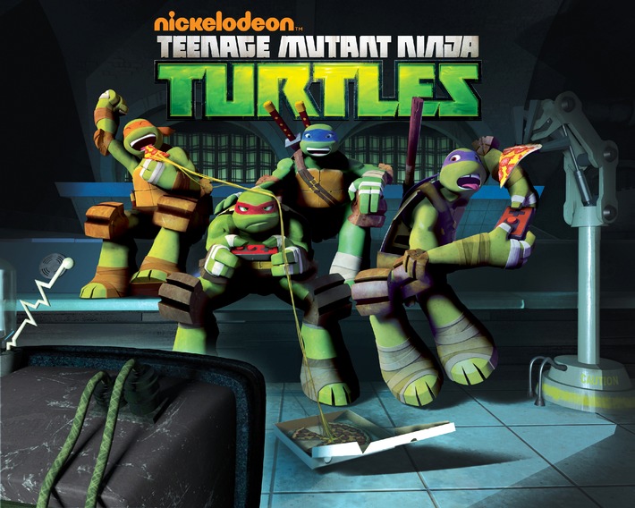 Die Teenage Mutant Ninja Turtles - Stark. Mutig. Schlau ... und hungrig.  Ab 4. November bei Nickelodeon