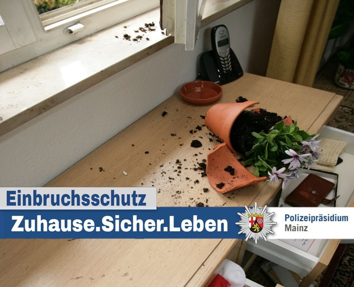 POL-PPMZ: Mainz-Bretzenheim - Einbruch in Wohnung