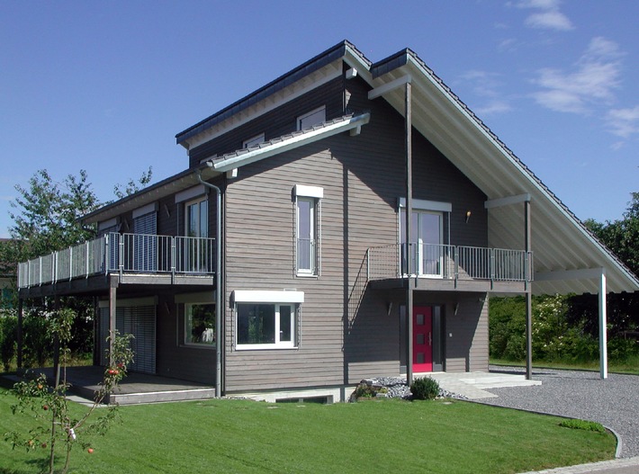 Erstes Klimaschutzhaus der Schweiz im Kanton Aargau